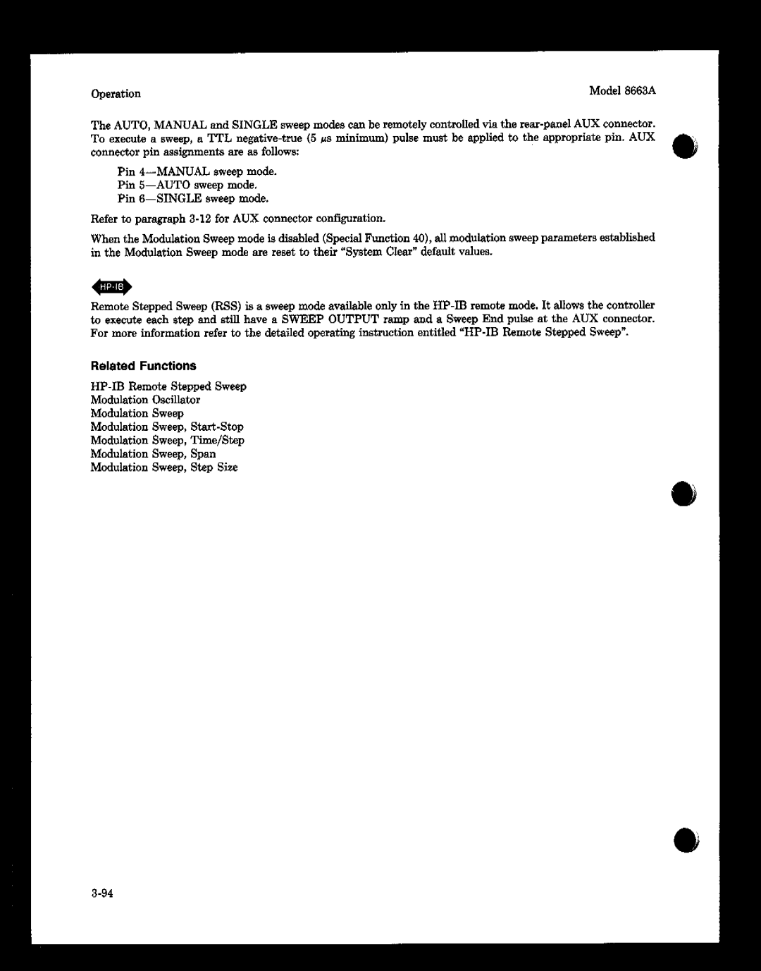 Agilent Technologies 08663-90069 manual 