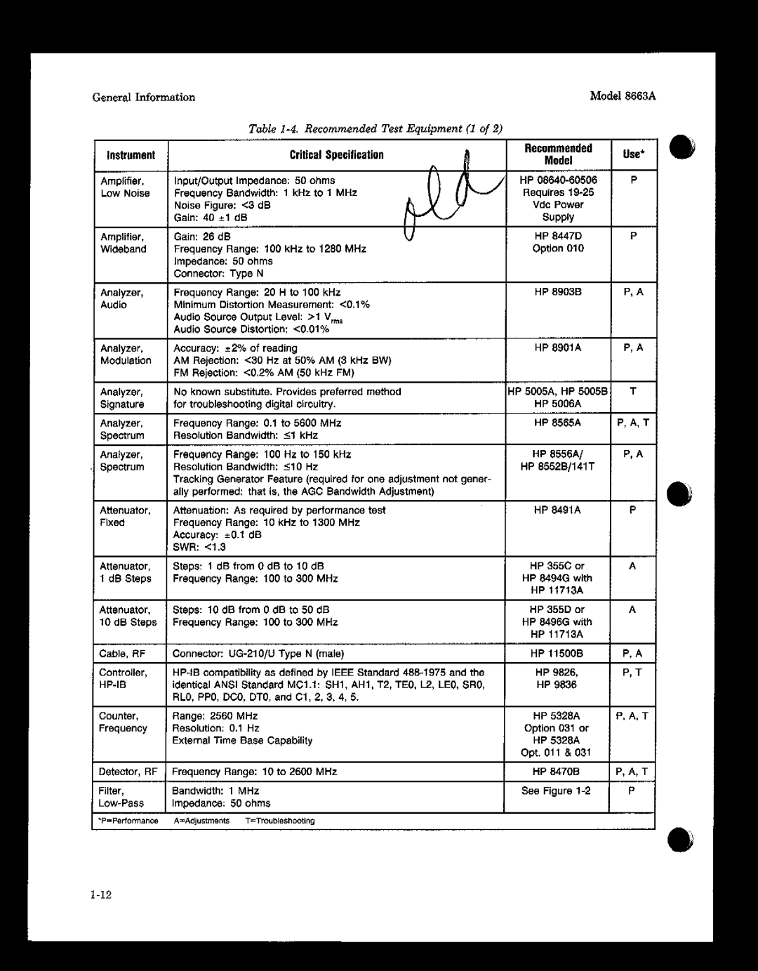 Agilent Technologies 08663-90069 manual 