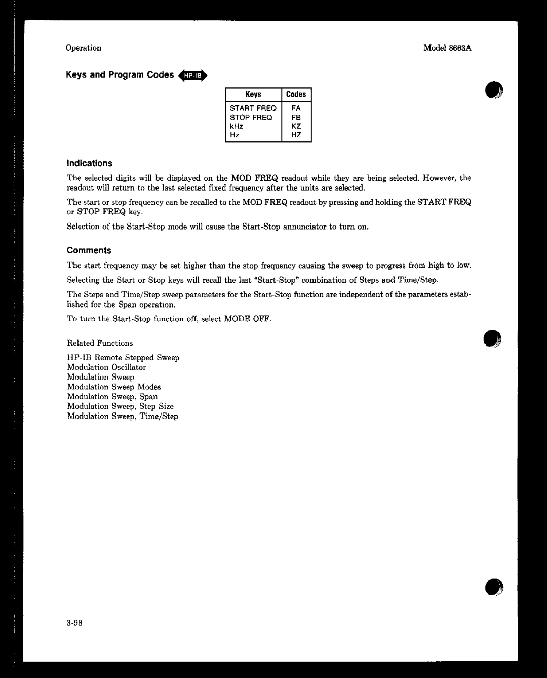 Agilent Technologies 08663-90069 manual 