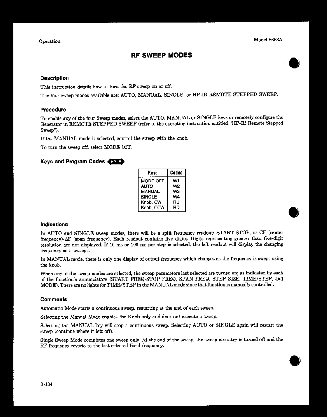 Agilent Technologies 08663-90069 manual 