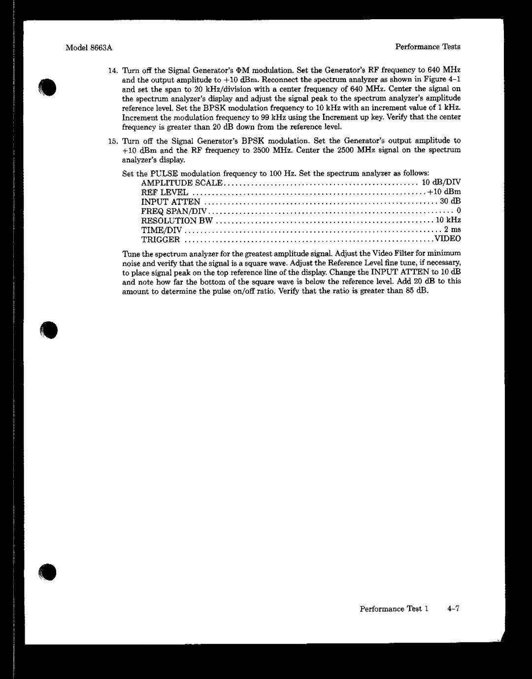 Agilent Technologies 08663-90069 manual 