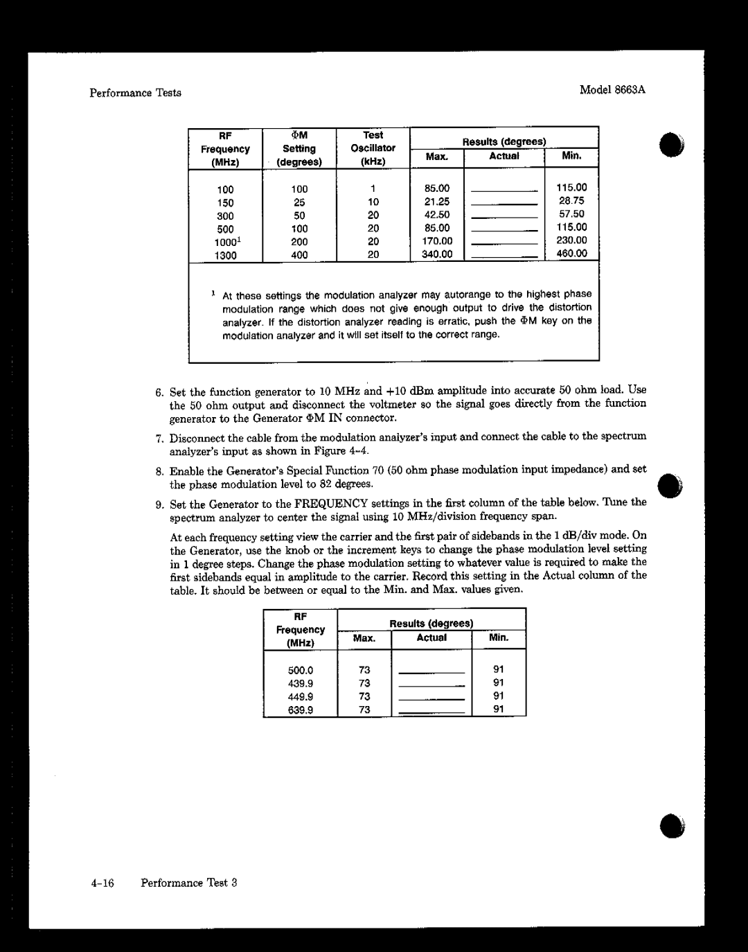 Agilent Technologies 08663-90069 manual 