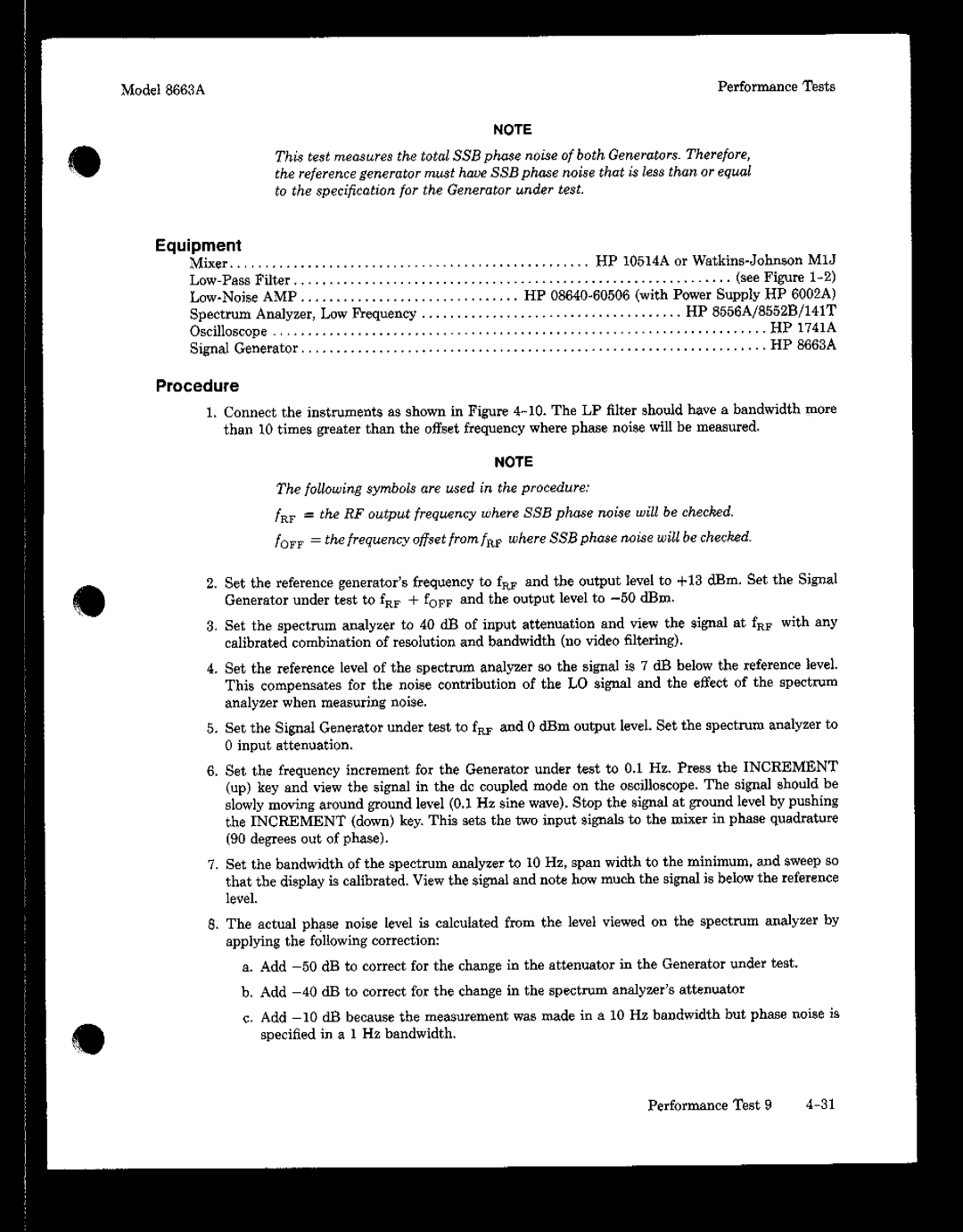 Agilent Technologies 08663-90069 manual 