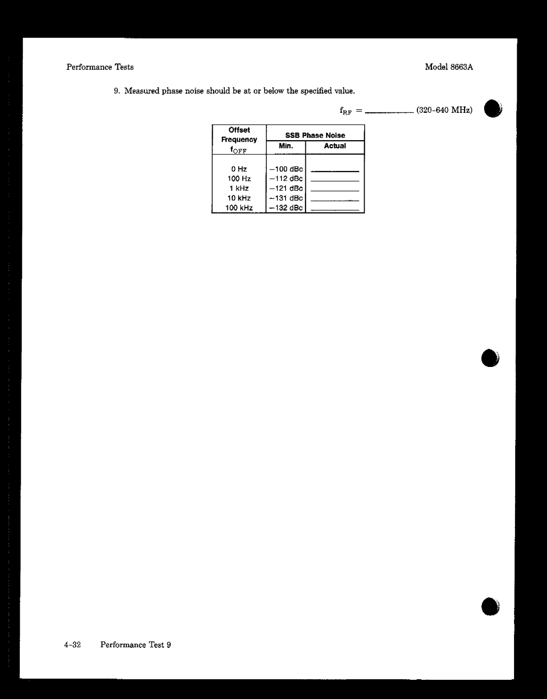 Agilent Technologies 08663-90069 manual 