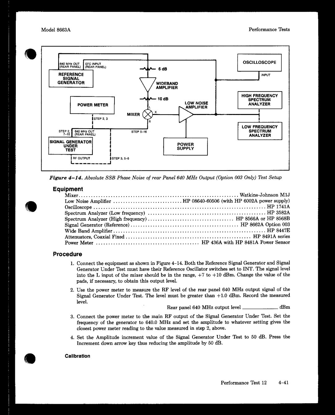 Agilent Technologies 08663-90069 manual 