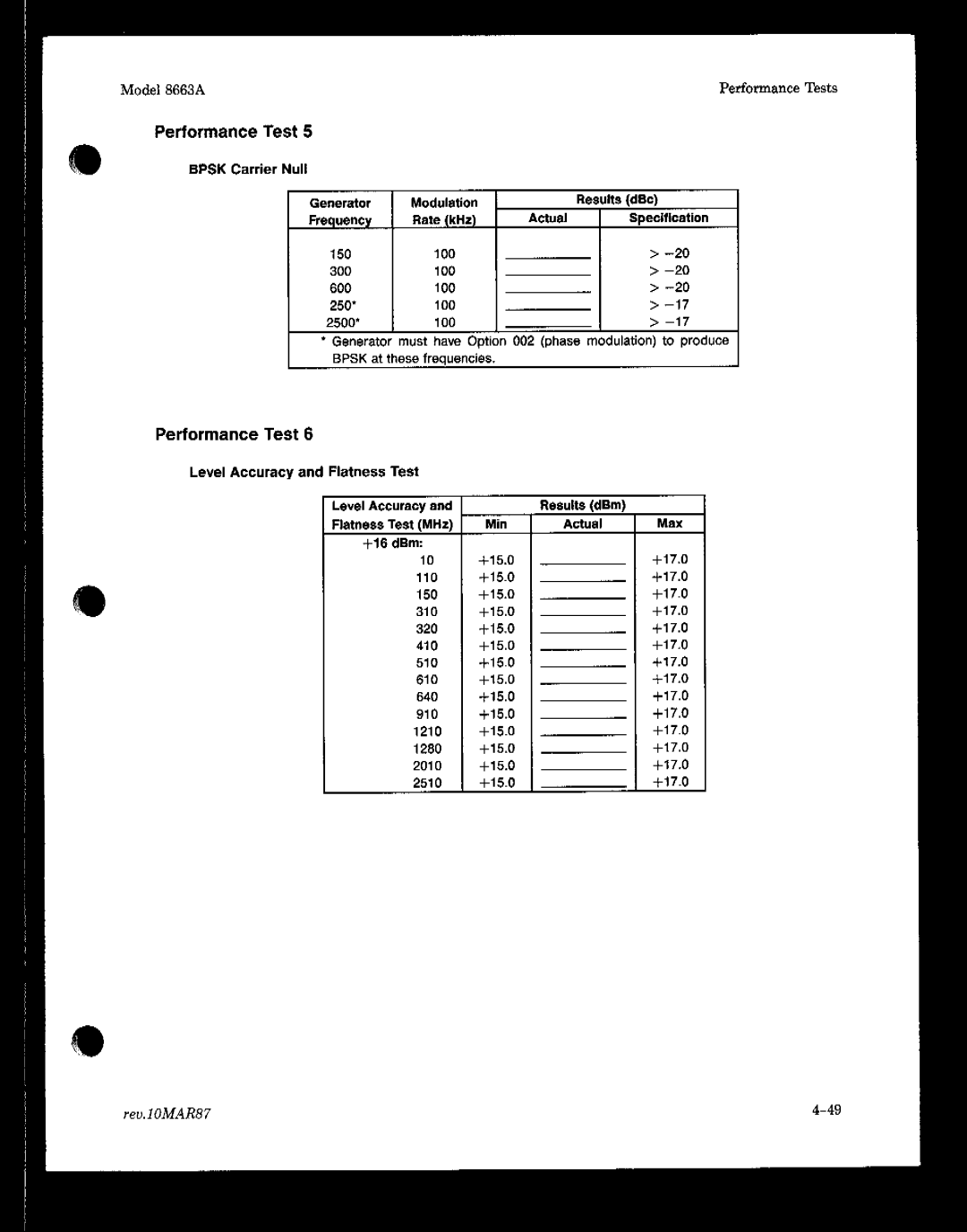 Agilent Technologies 08663-90069 manual 