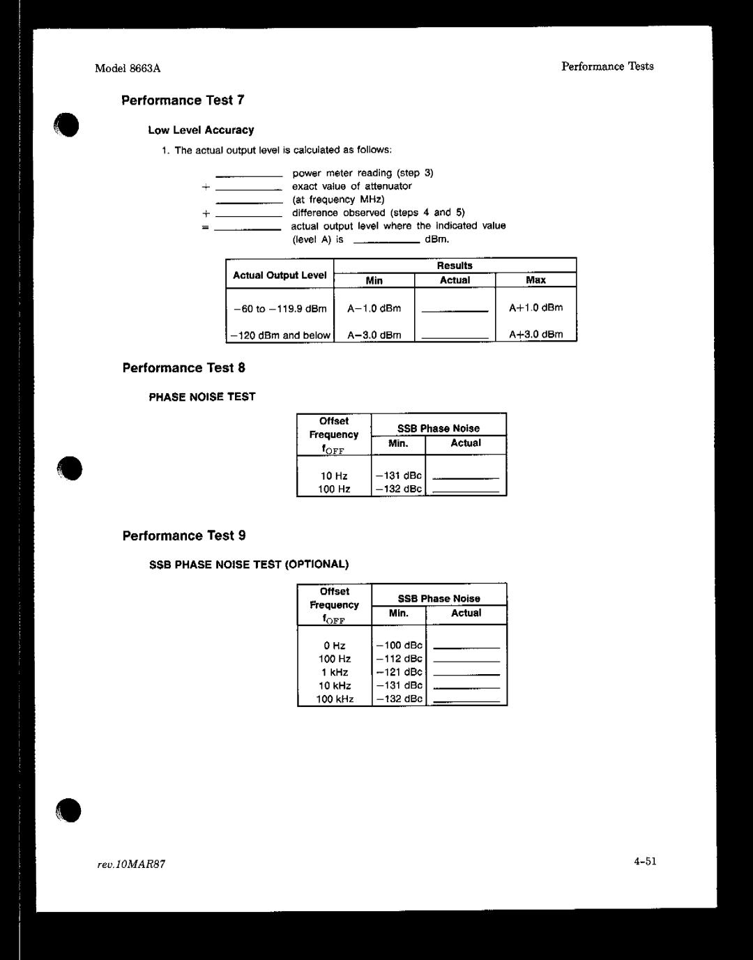 Agilent Technologies 08663-90069 manual 