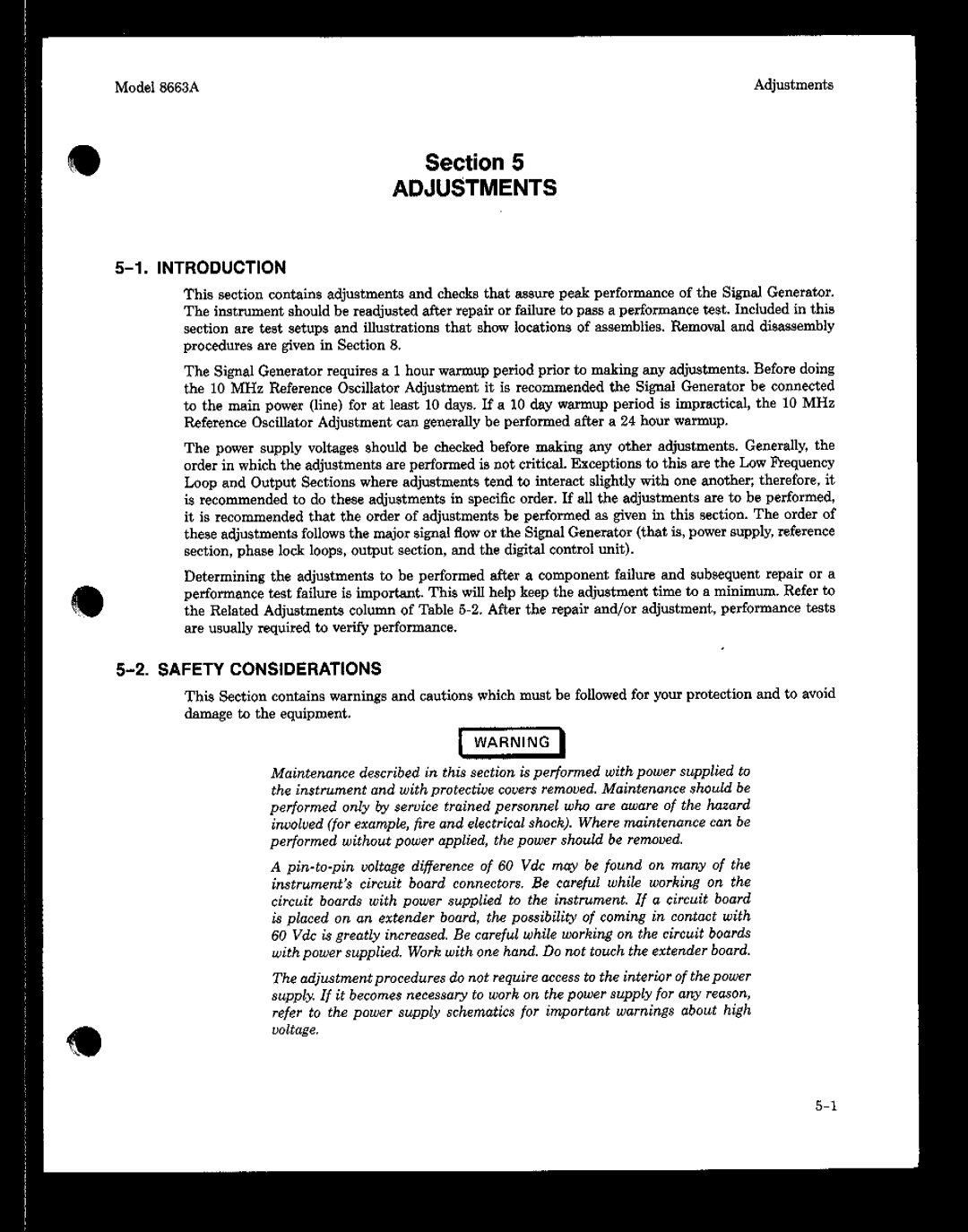 Agilent Technologies 08663-90069 manual 