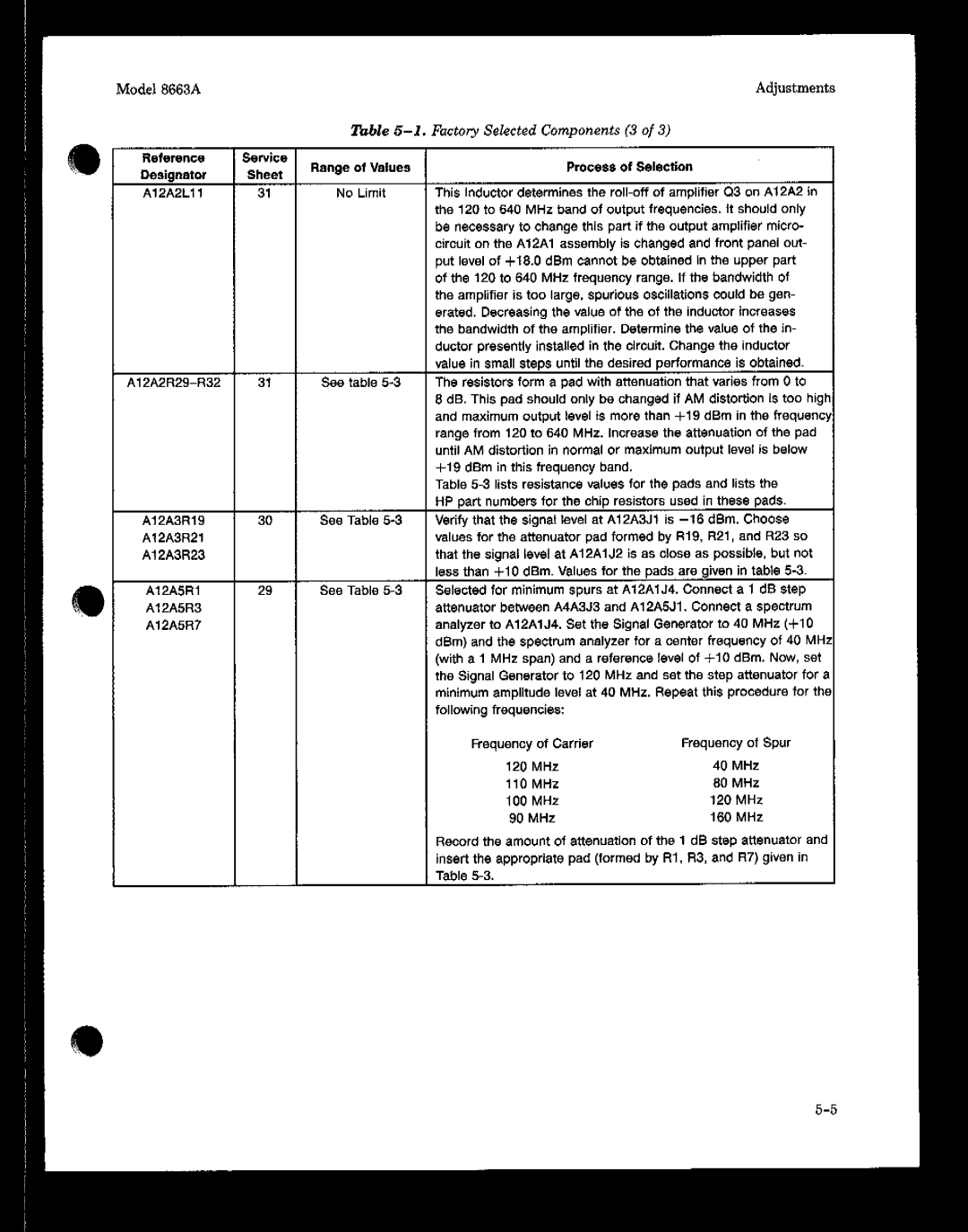 Agilent Technologies 08663-90069 manual 