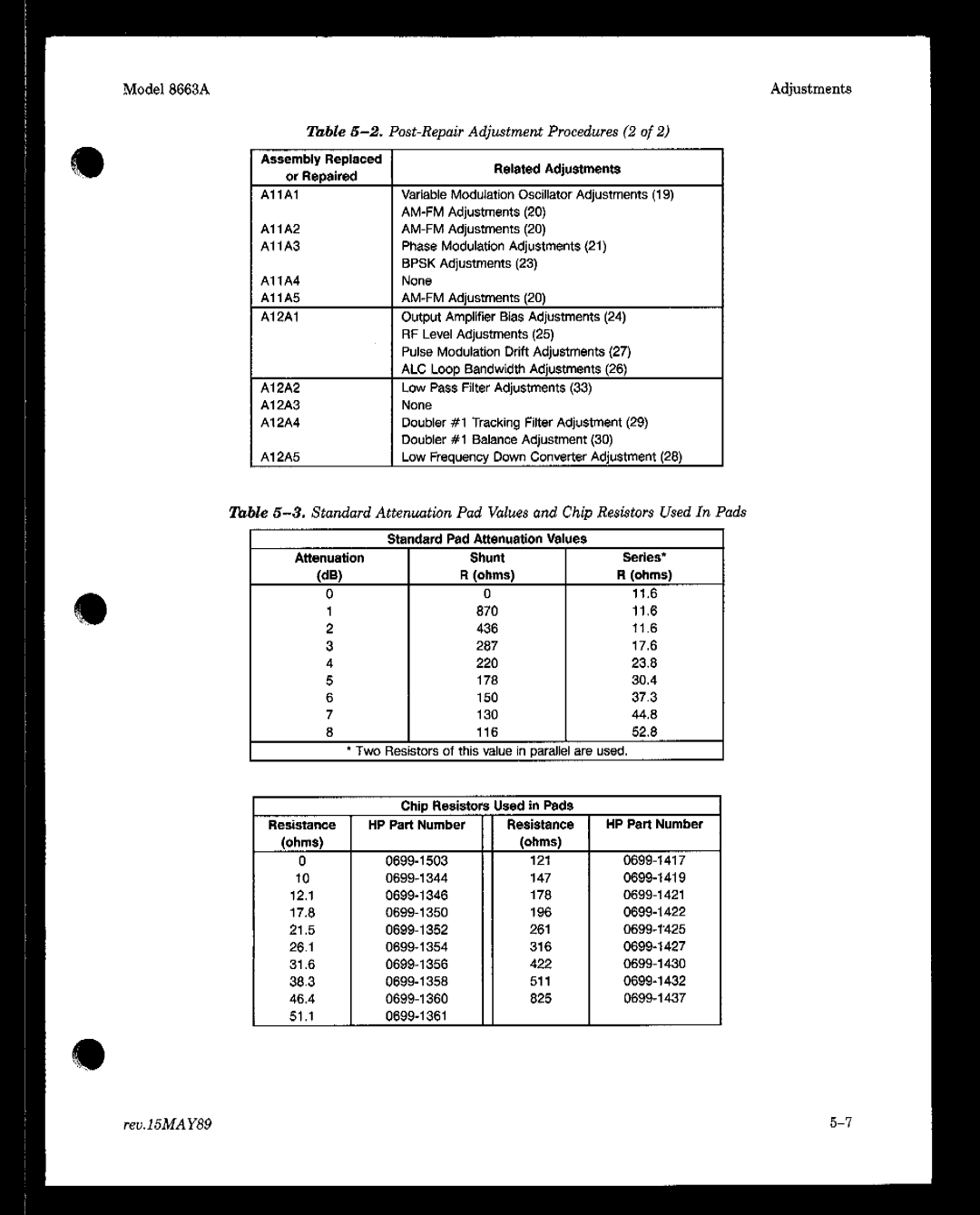 Agilent Technologies 08663-90069 manual 