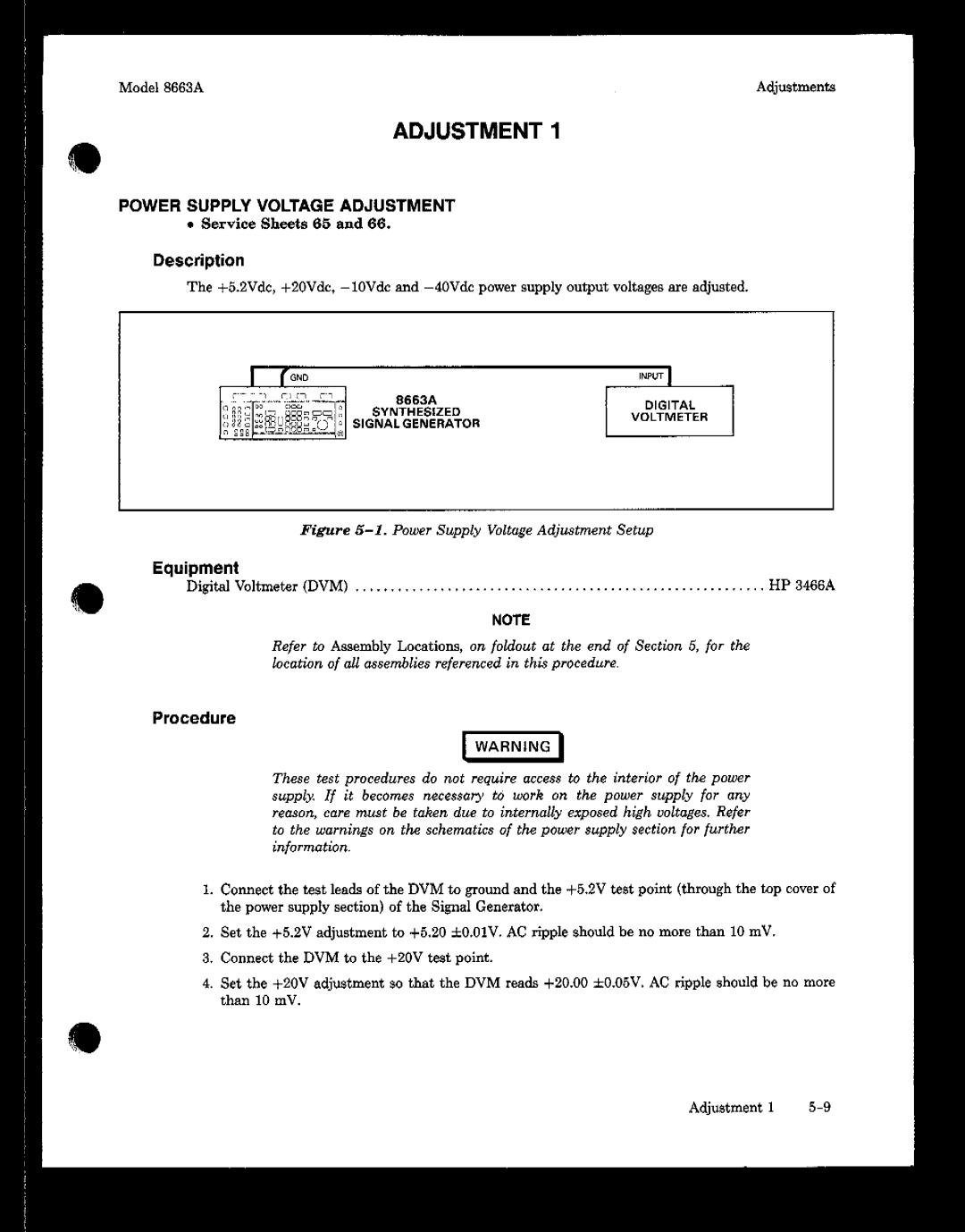 Agilent Technologies 08663-90069 manual 