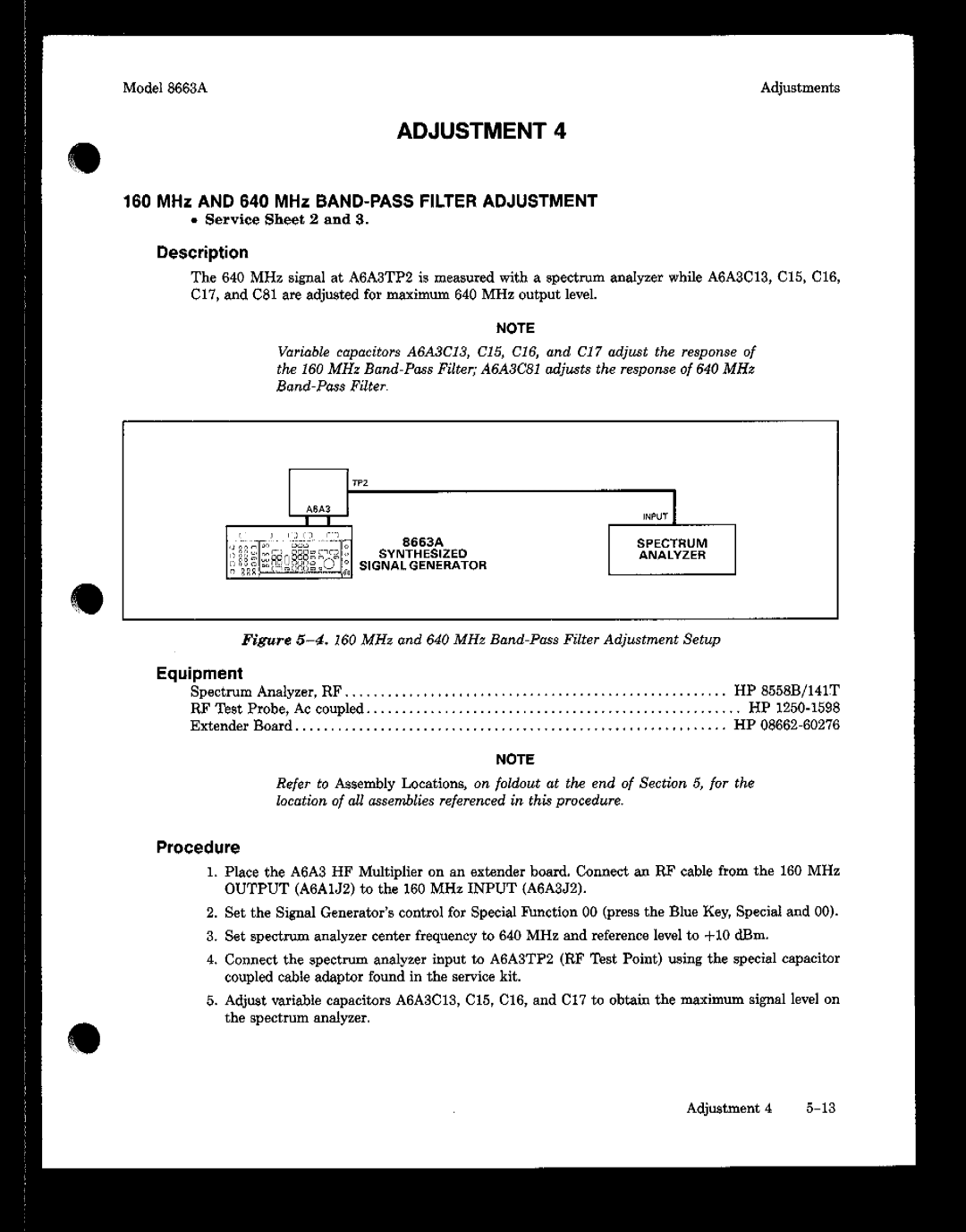 Agilent Technologies 08663-90069 manual 