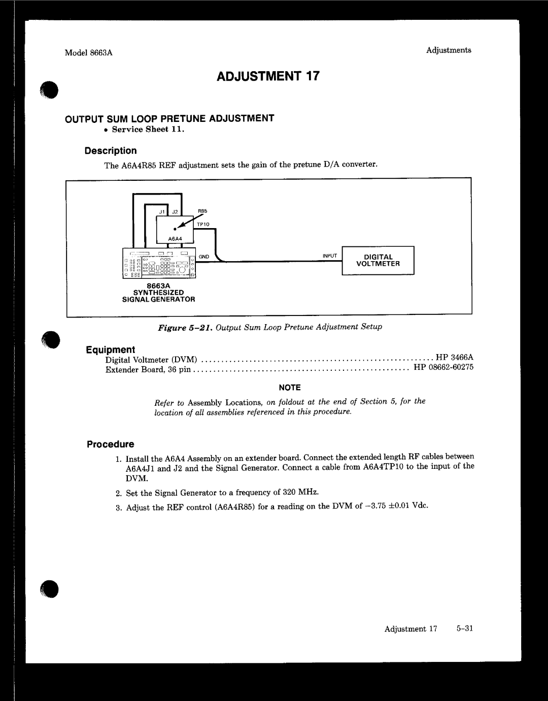 Agilent Technologies 08663-90069 manual 