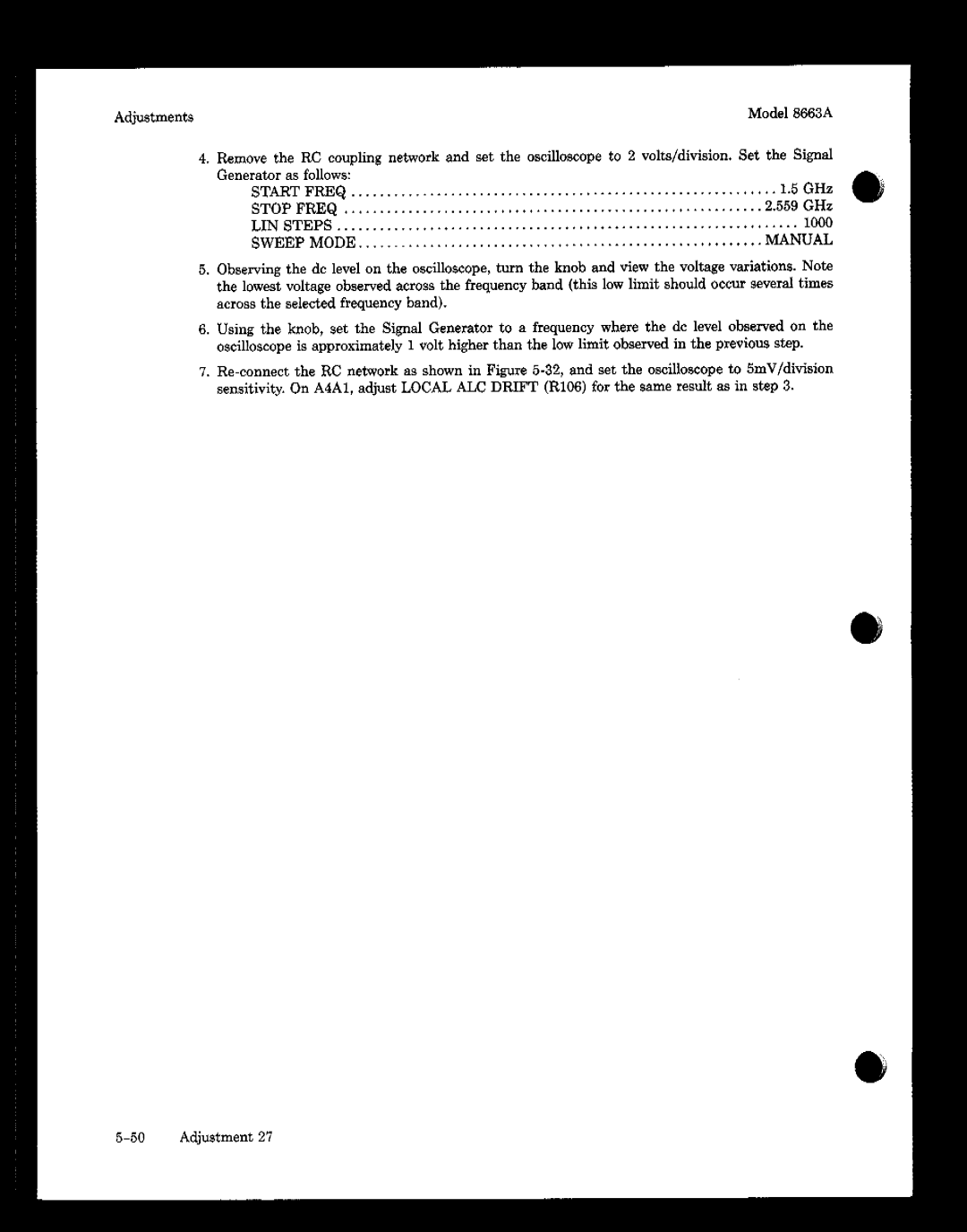 Agilent Technologies 08663-90069 manual 