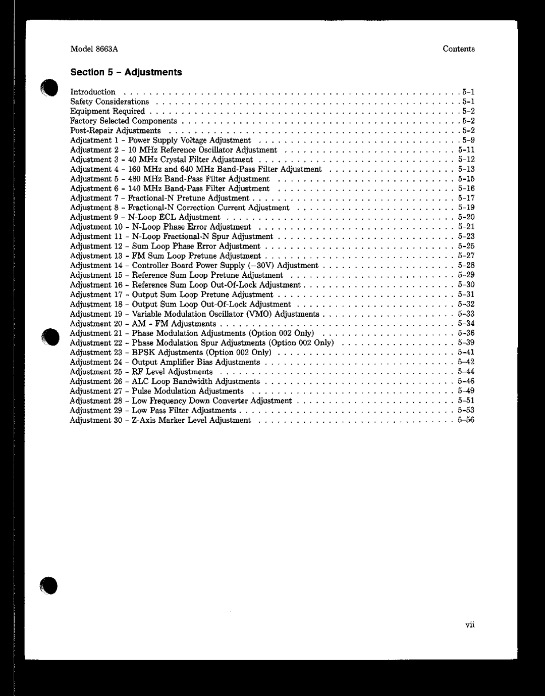 Agilent Technologies 08663-90069 manual 