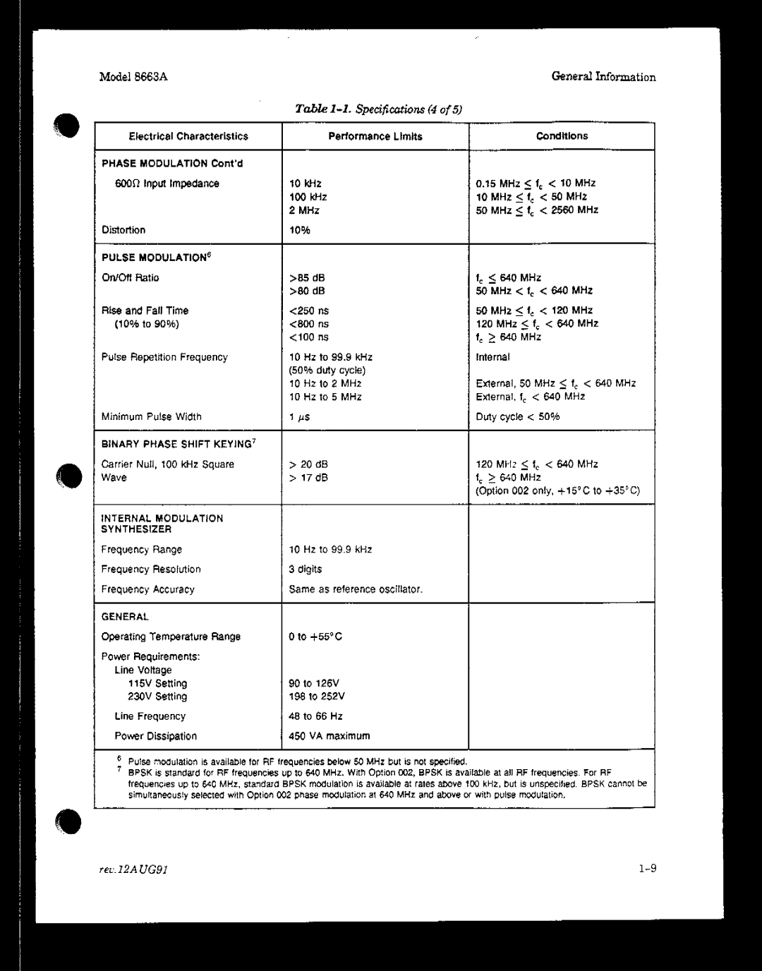 Agilent Technologies 08663-90069 manual 