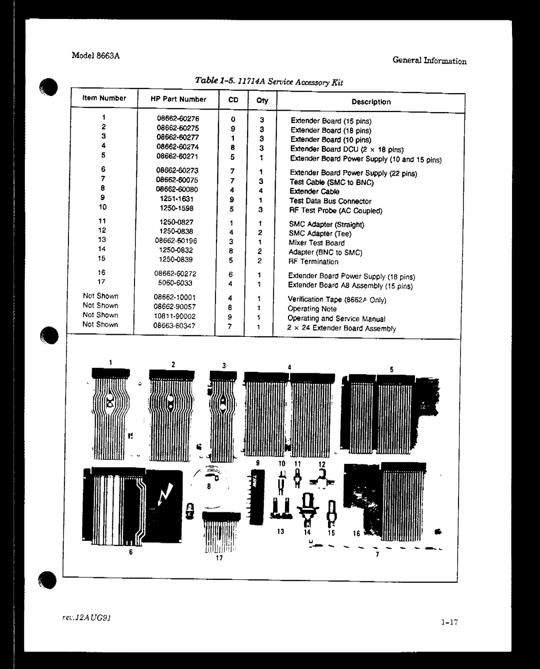 Agilent Technologies 08663-90069 manual 