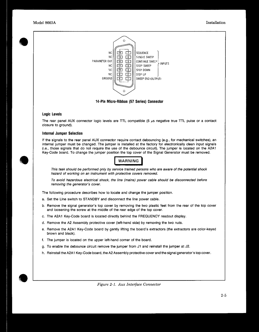 Agilent Technologies 08663-90069 manual 