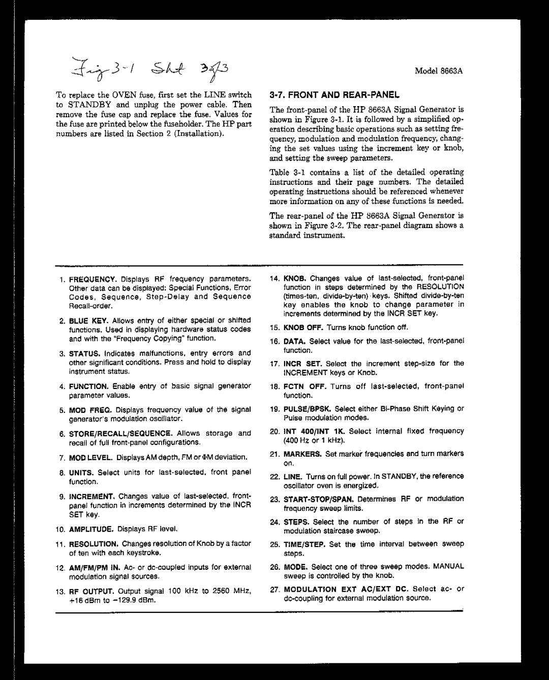 Agilent Technologies 08663-90069 manual 