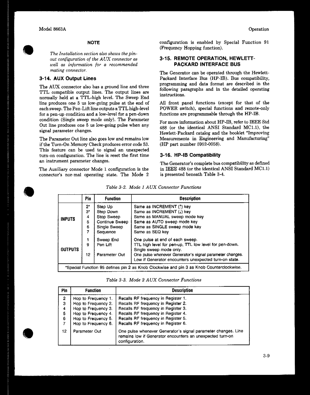 Agilent Technologies 08663-90069 manual 