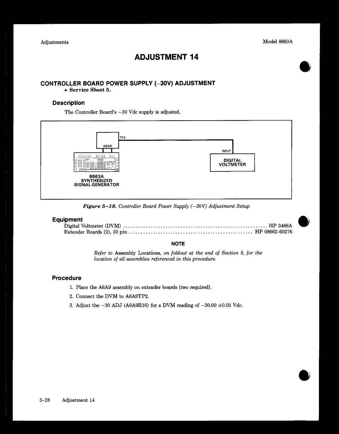 Agilent Technologies 08663-90069 manual 