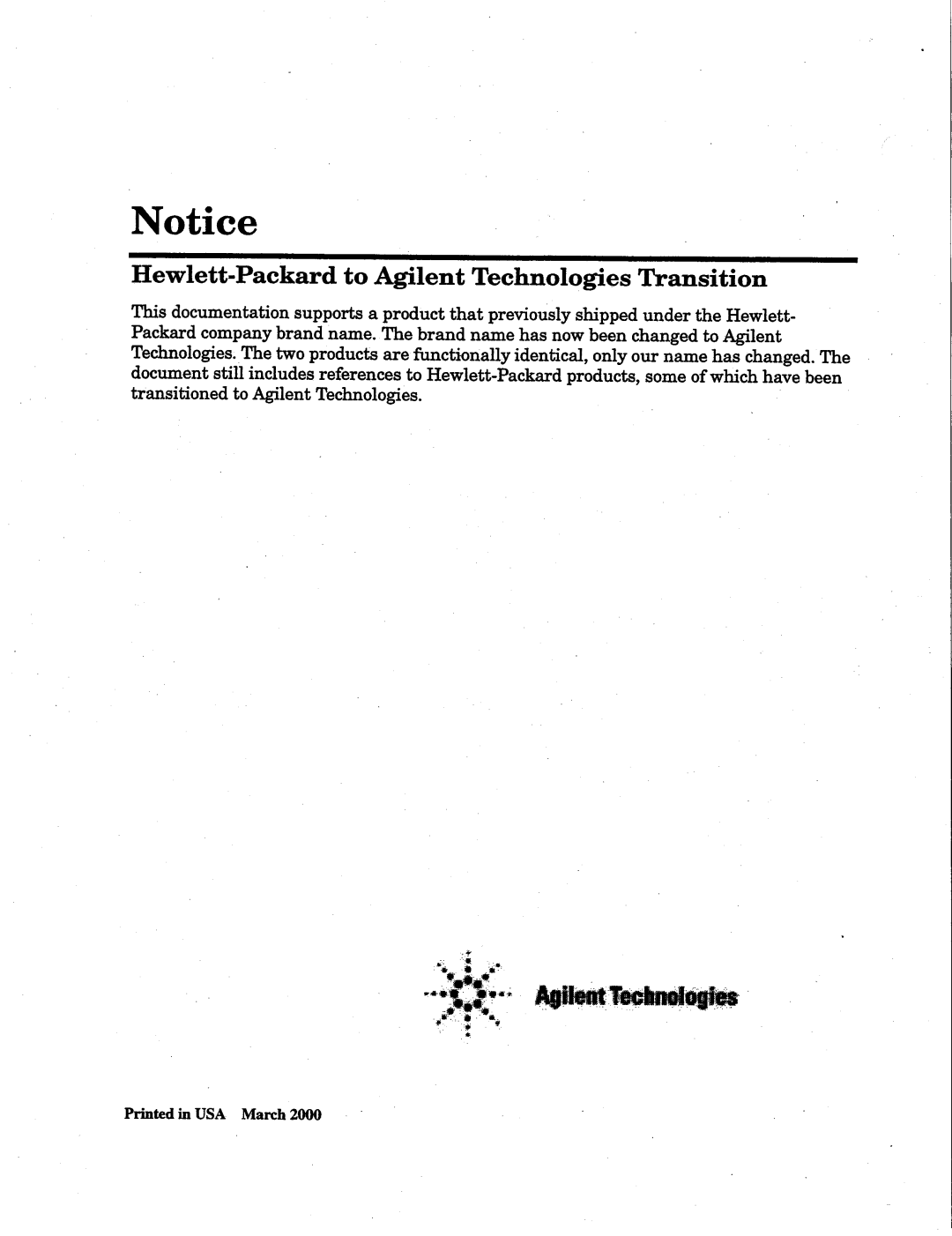 Agilent Technologies 11636B manual 