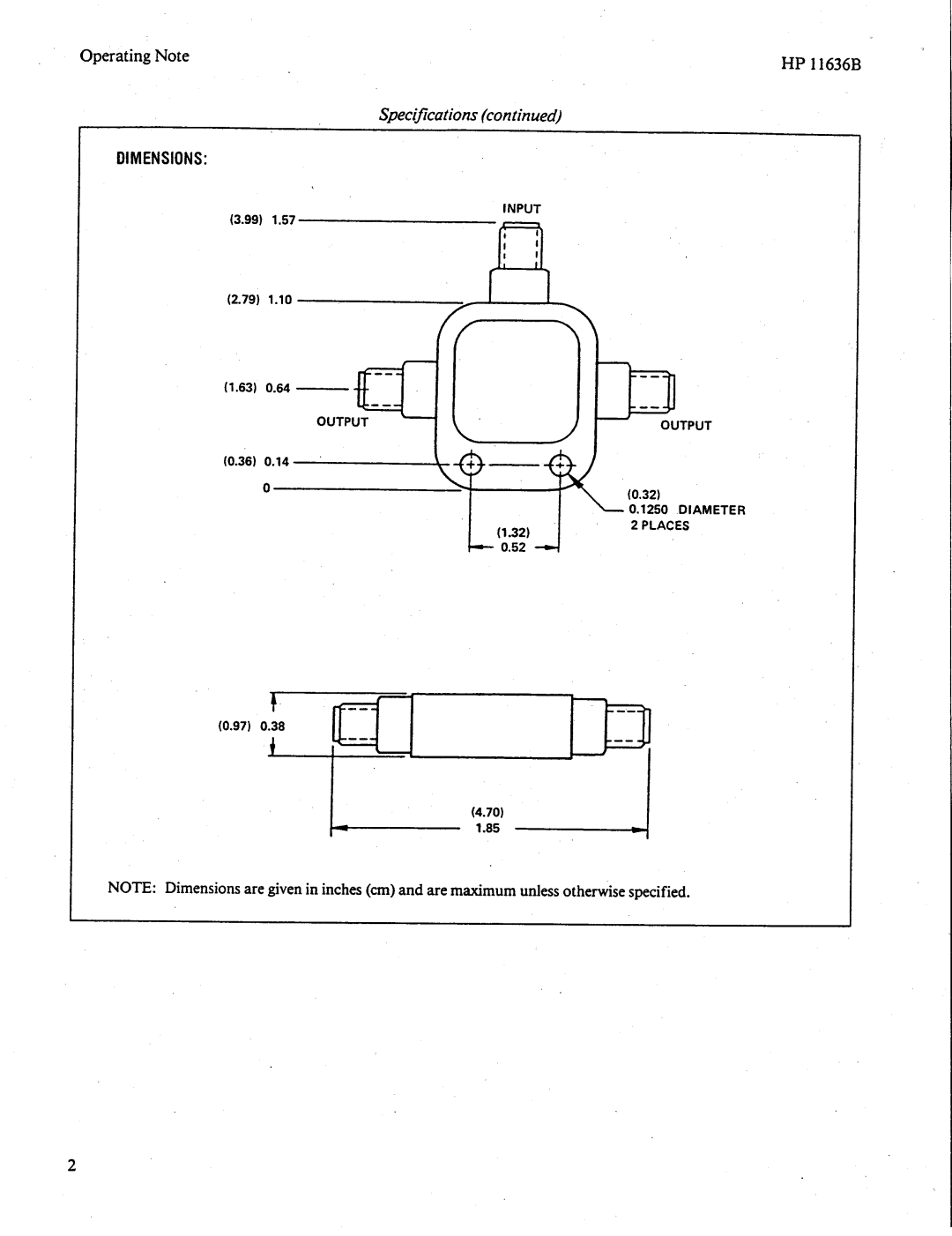 Agilent Technologies 11636B manual 