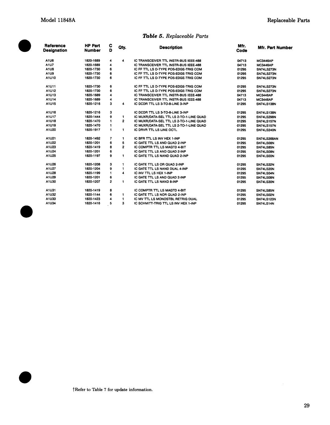 Agilent Technologies 11848-90004 service manual 