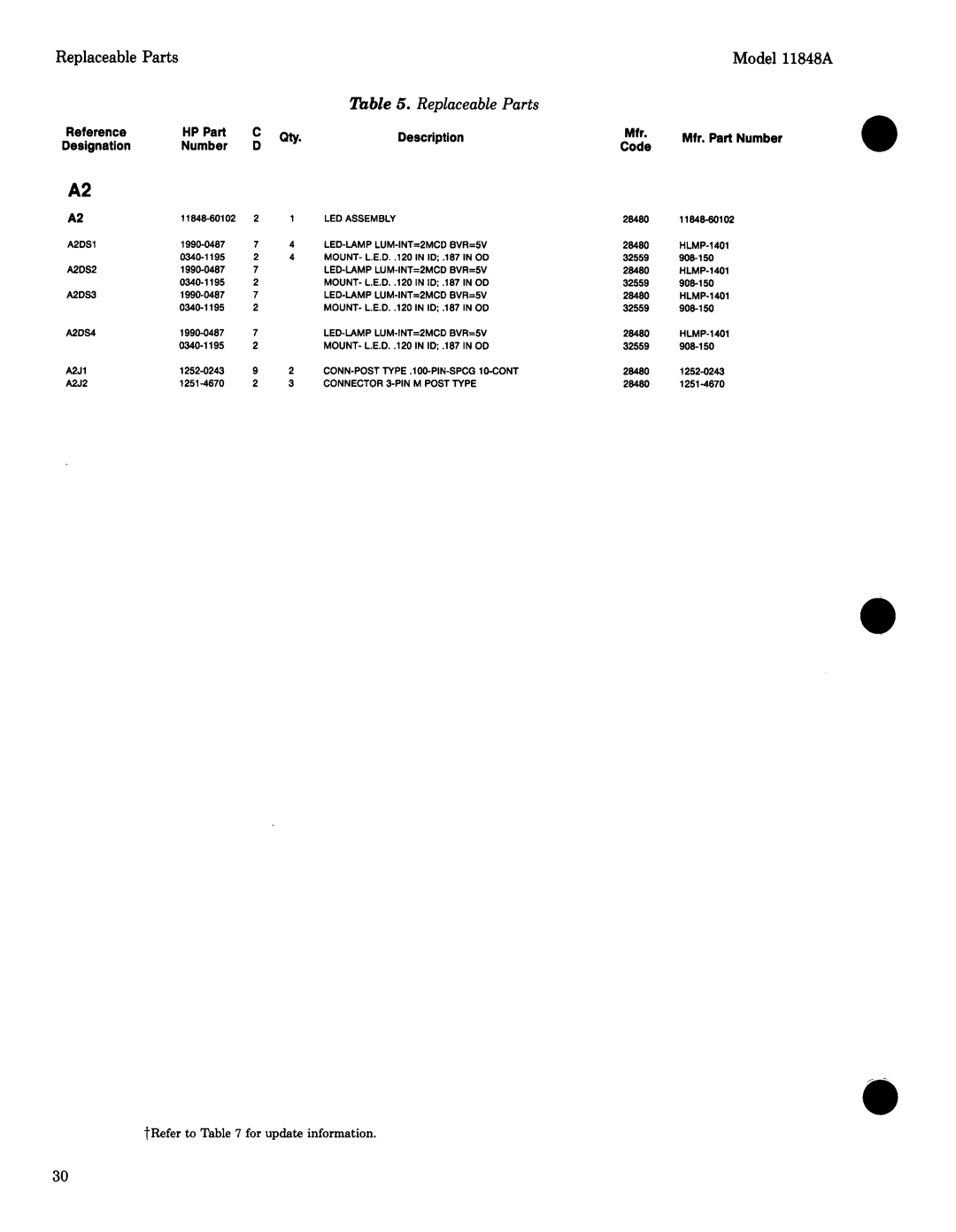 Agilent Technologies 11848-90004 service manual 