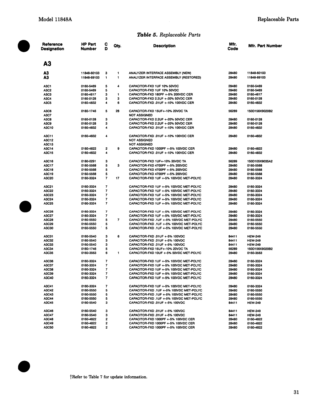 Agilent Technologies 11848-90004 service manual 