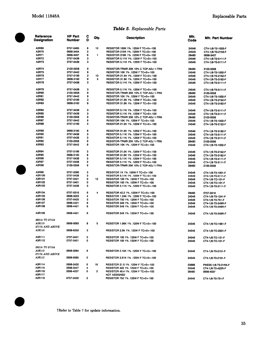 Agilent Technologies 11848-90004 service manual 