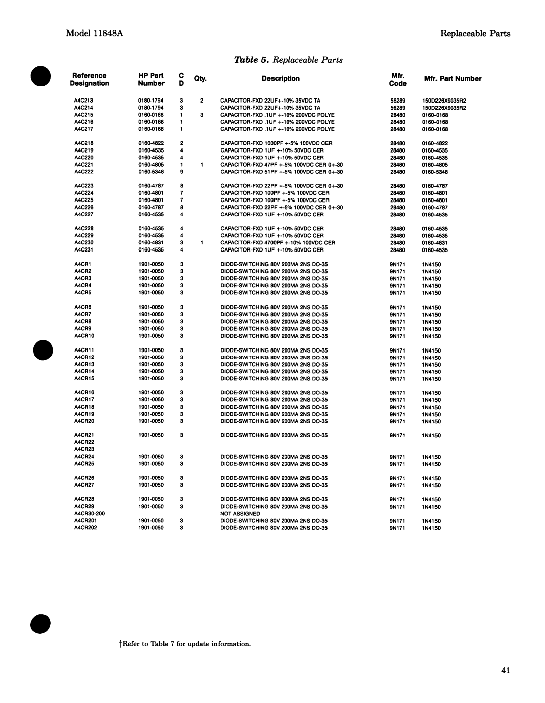 Agilent Technologies 11848-90004 service manual 