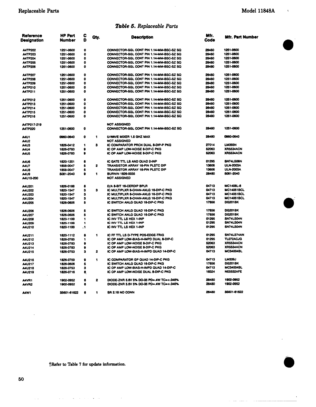 Agilent Technologies 11848-90004 service manual 