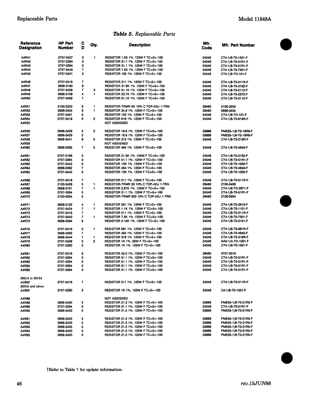 Agilent Technologies 11848-90004 service manual 