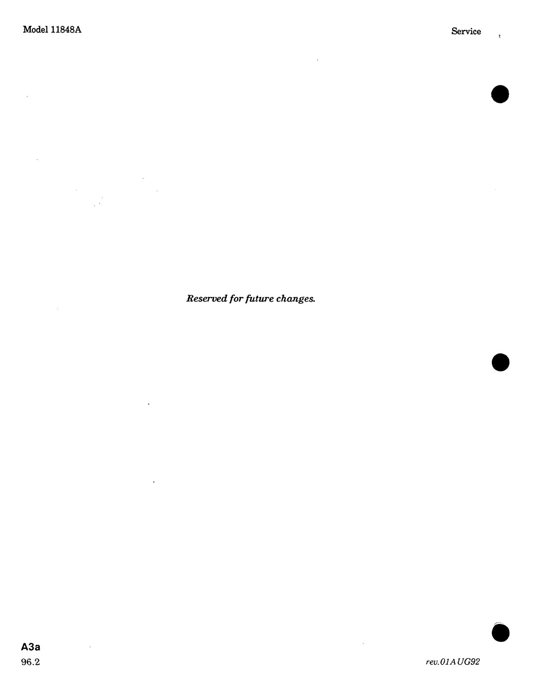 Agilent Technologies 11848-90004 service manual 