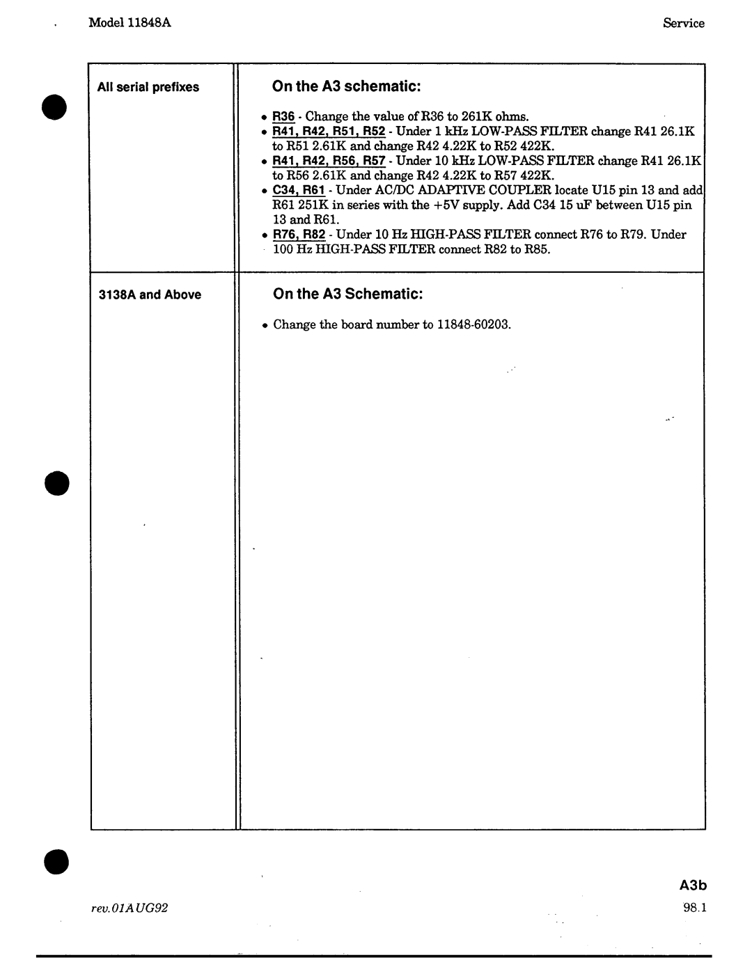 Agilent Technologies 11848-90004 service manual 