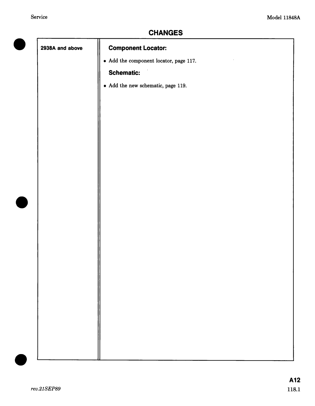 Agilent Technologies 11848-90004 service manual 