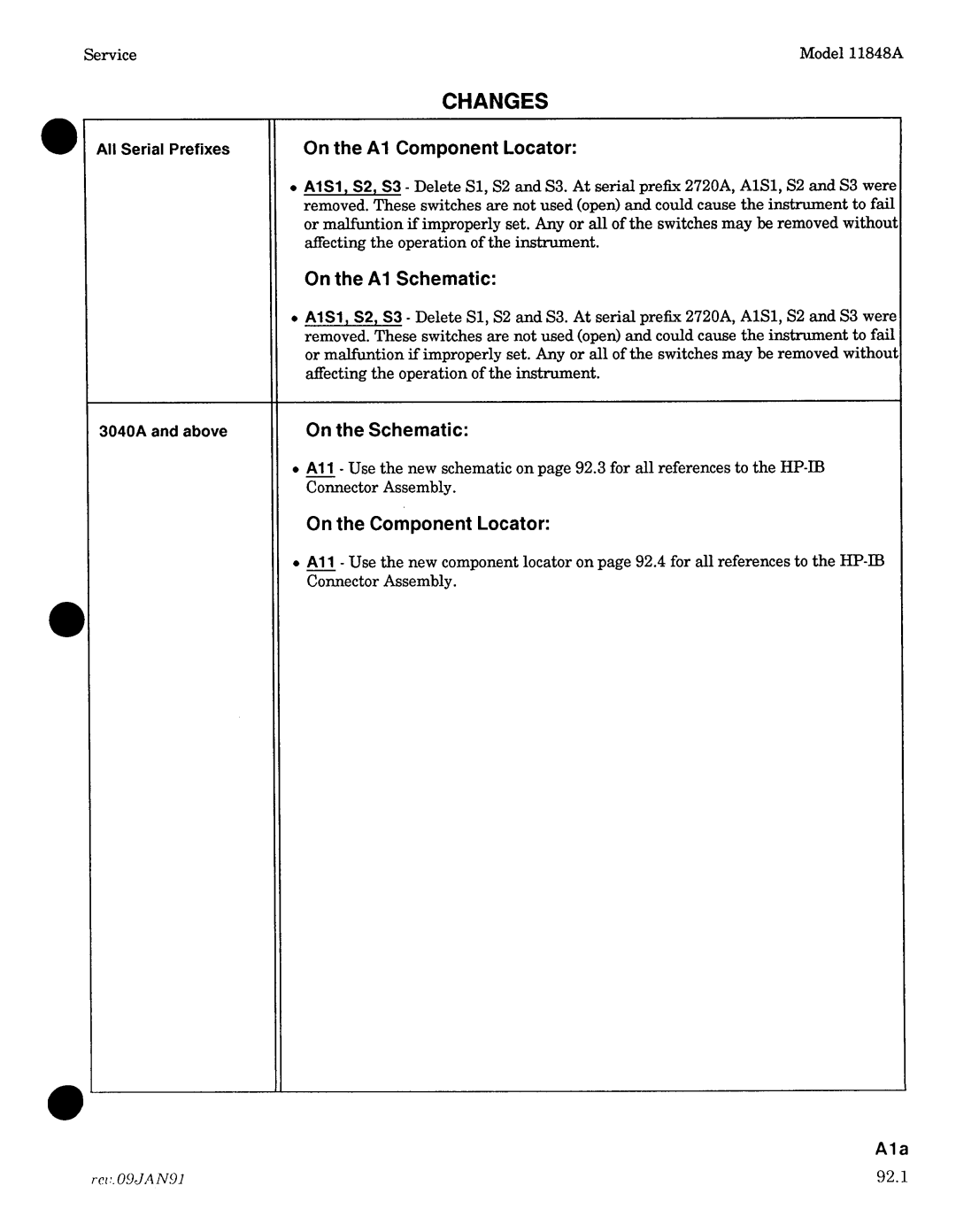 Agilent Technologies 11848-90004 service manual 