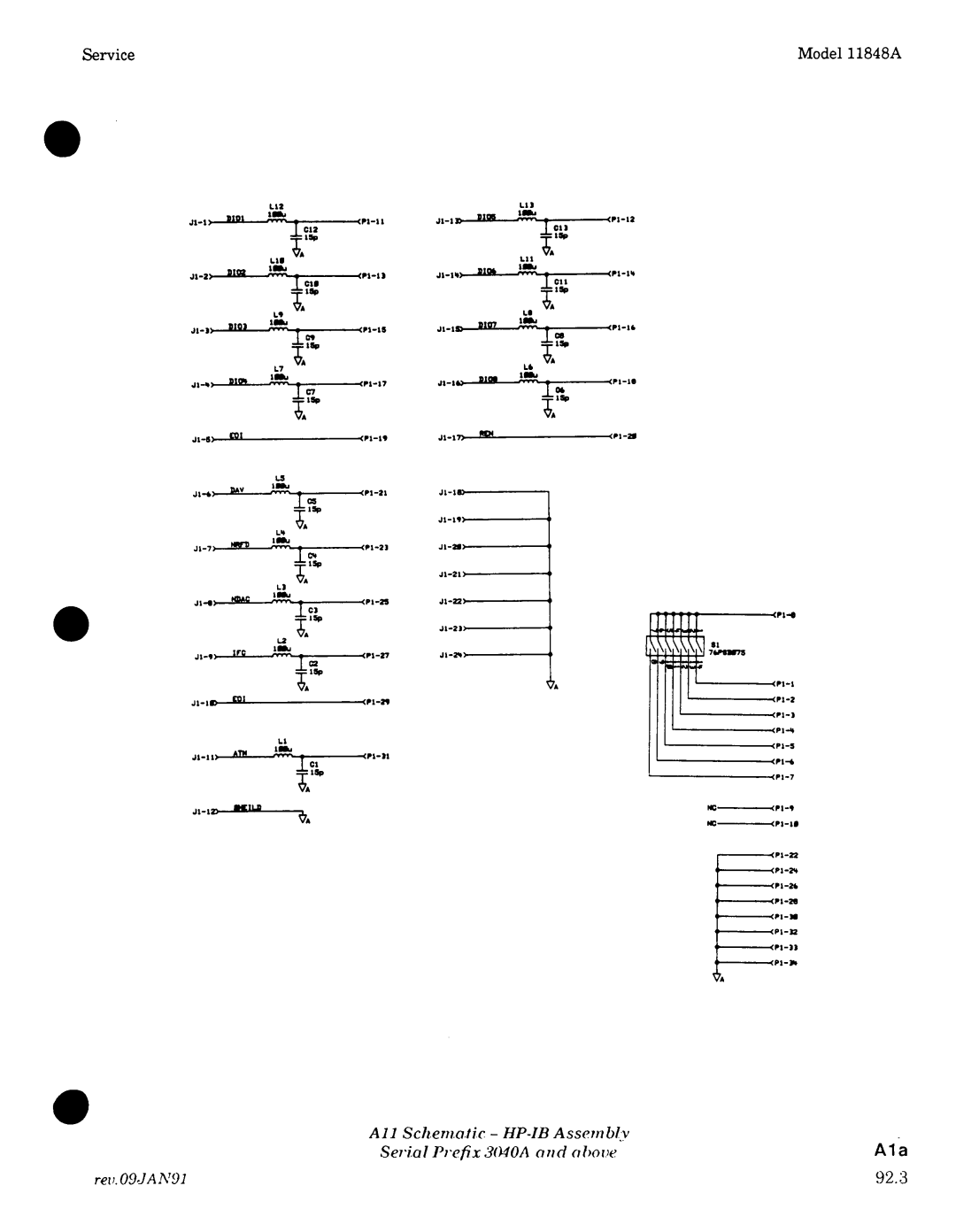 Agilent Technologies 11848-90004 service manual 