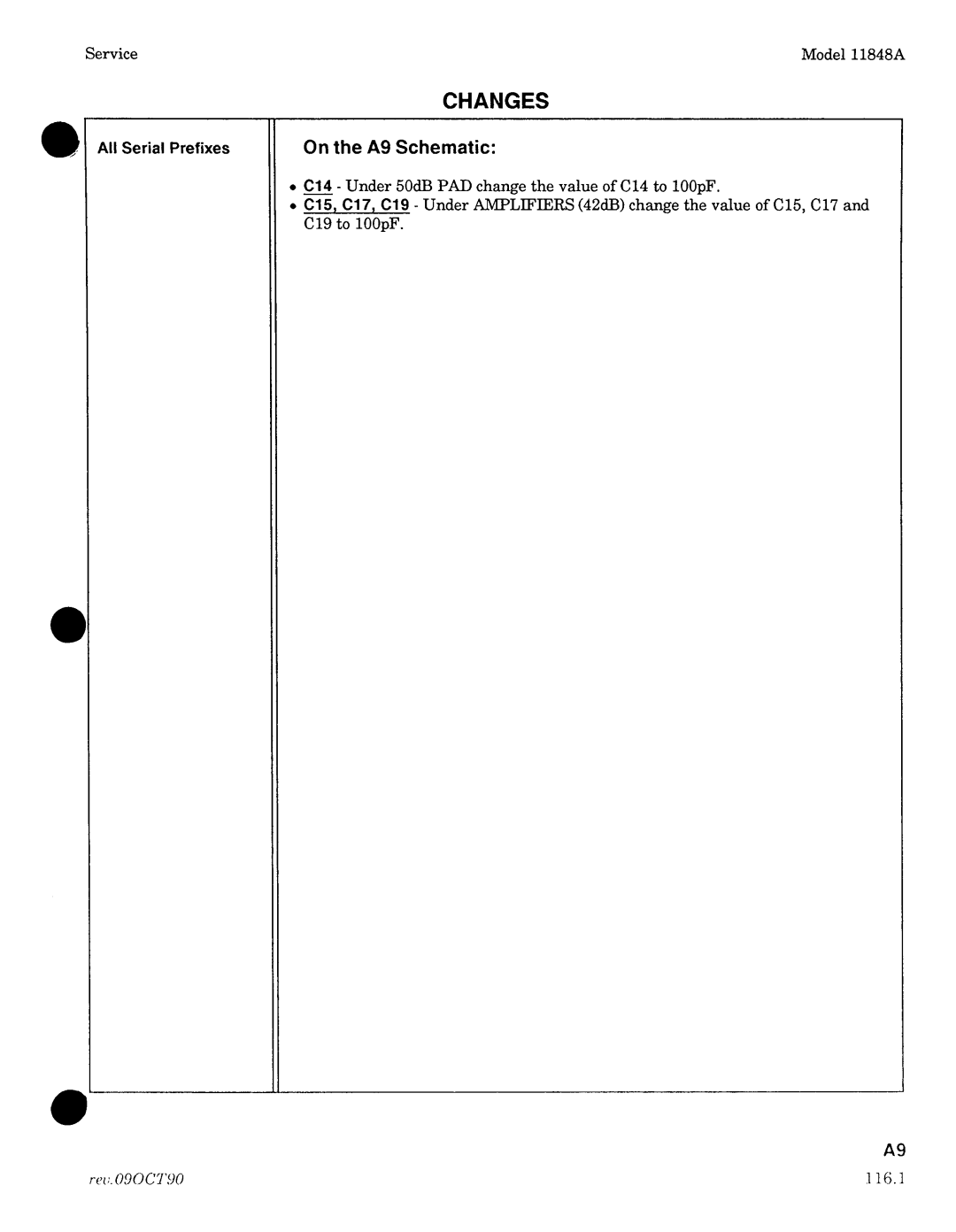 Agilent Technologies 11848-90004 service manual 