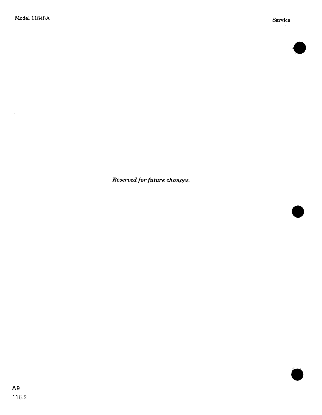 Agilent Technologies 11848-90004 service manual 