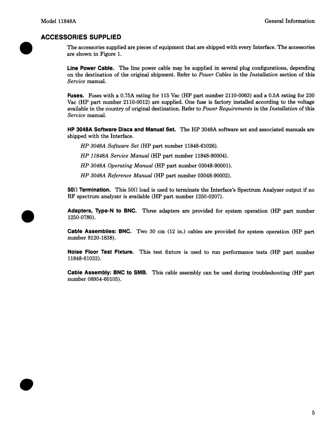 Agilent Technologies 11848-90004 service manual 