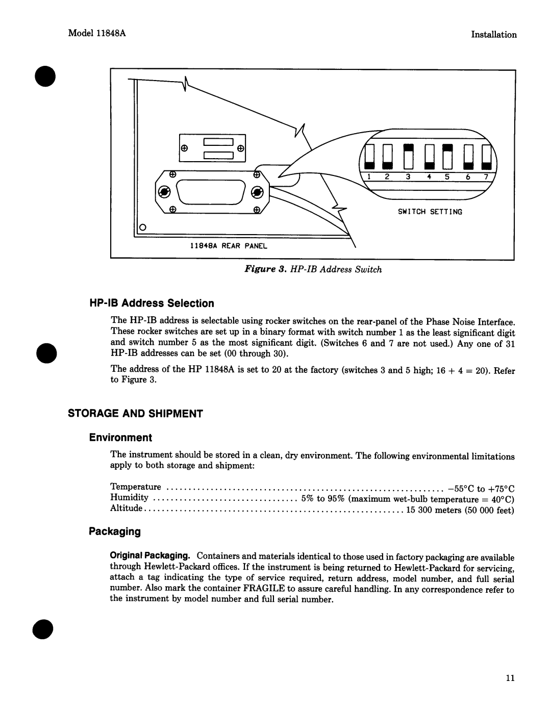 Agilent Technologies 11848-90004 service manual 