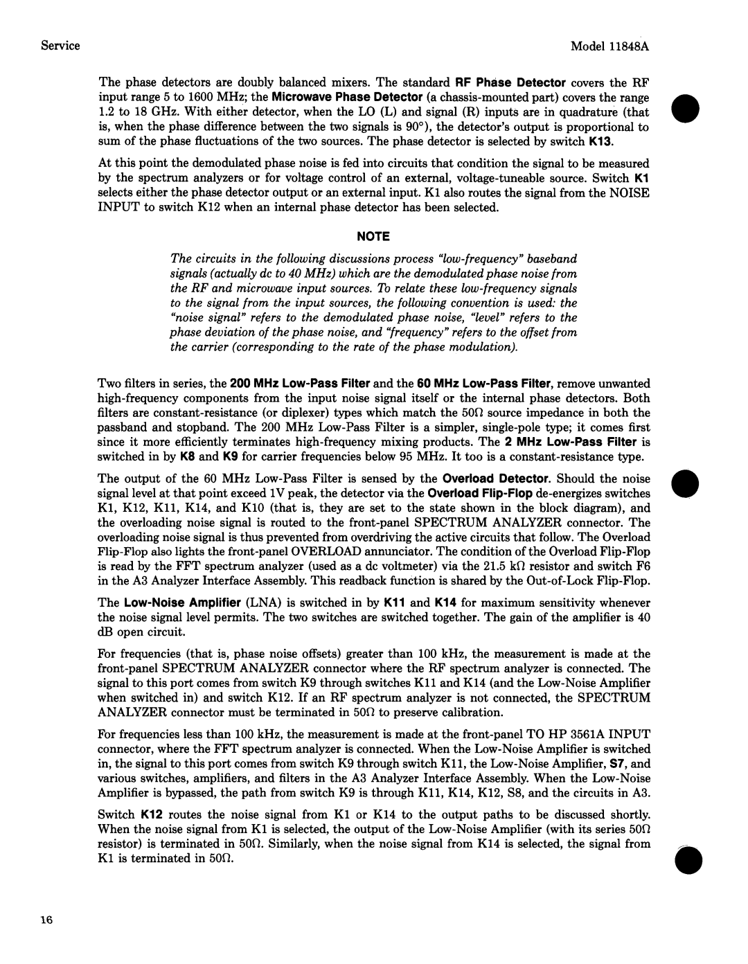 Agilent Technologies 11848-90004 service manual 