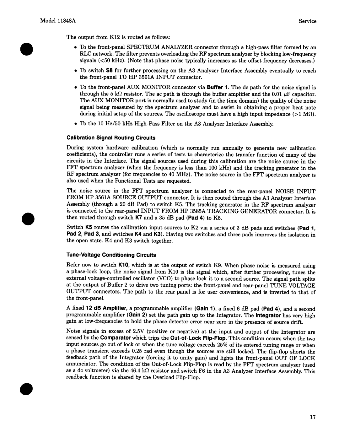 Agilent Technologies 11848-90004 service manual 