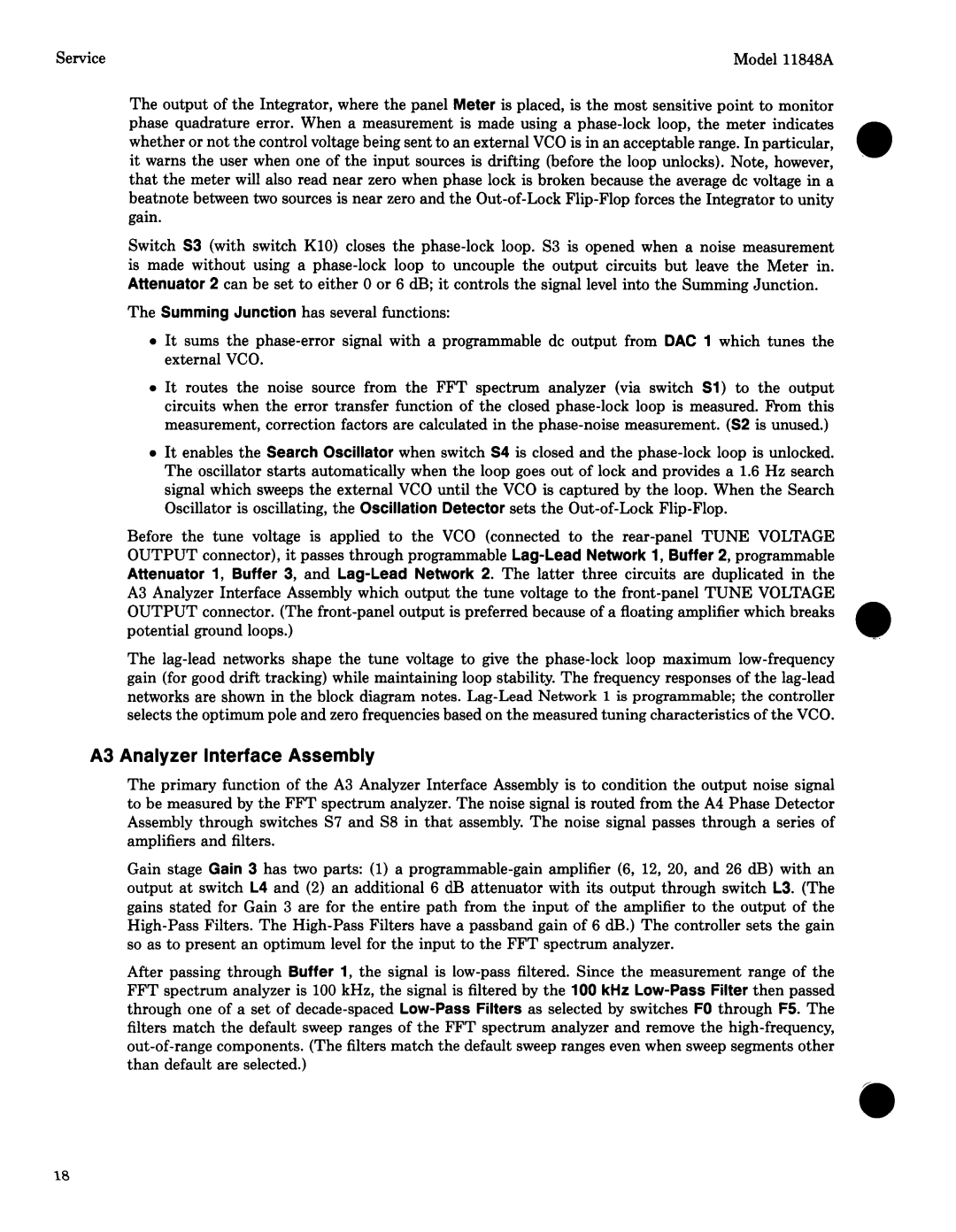 Agilent Technologies 11848-90004 service manual 