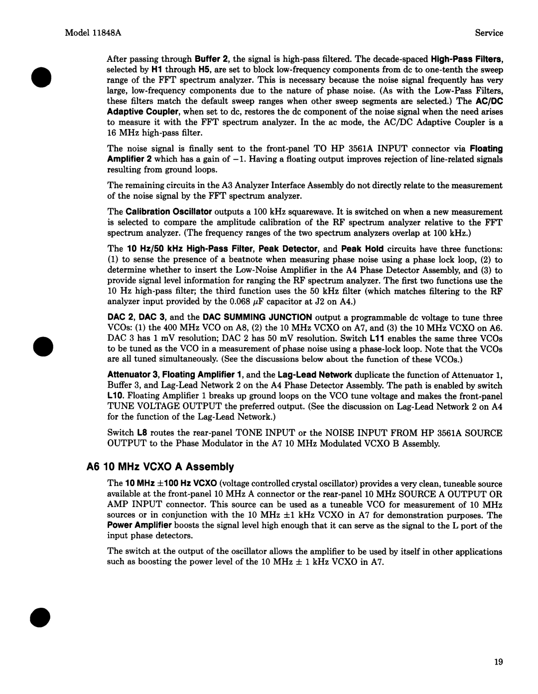 Agilent Technologies 11848-90004 service manual 