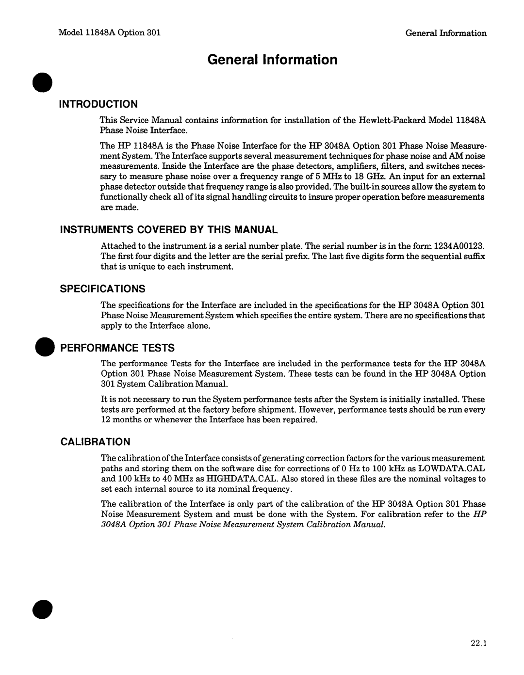 Agilent Technologies 11848-90004 service manual 