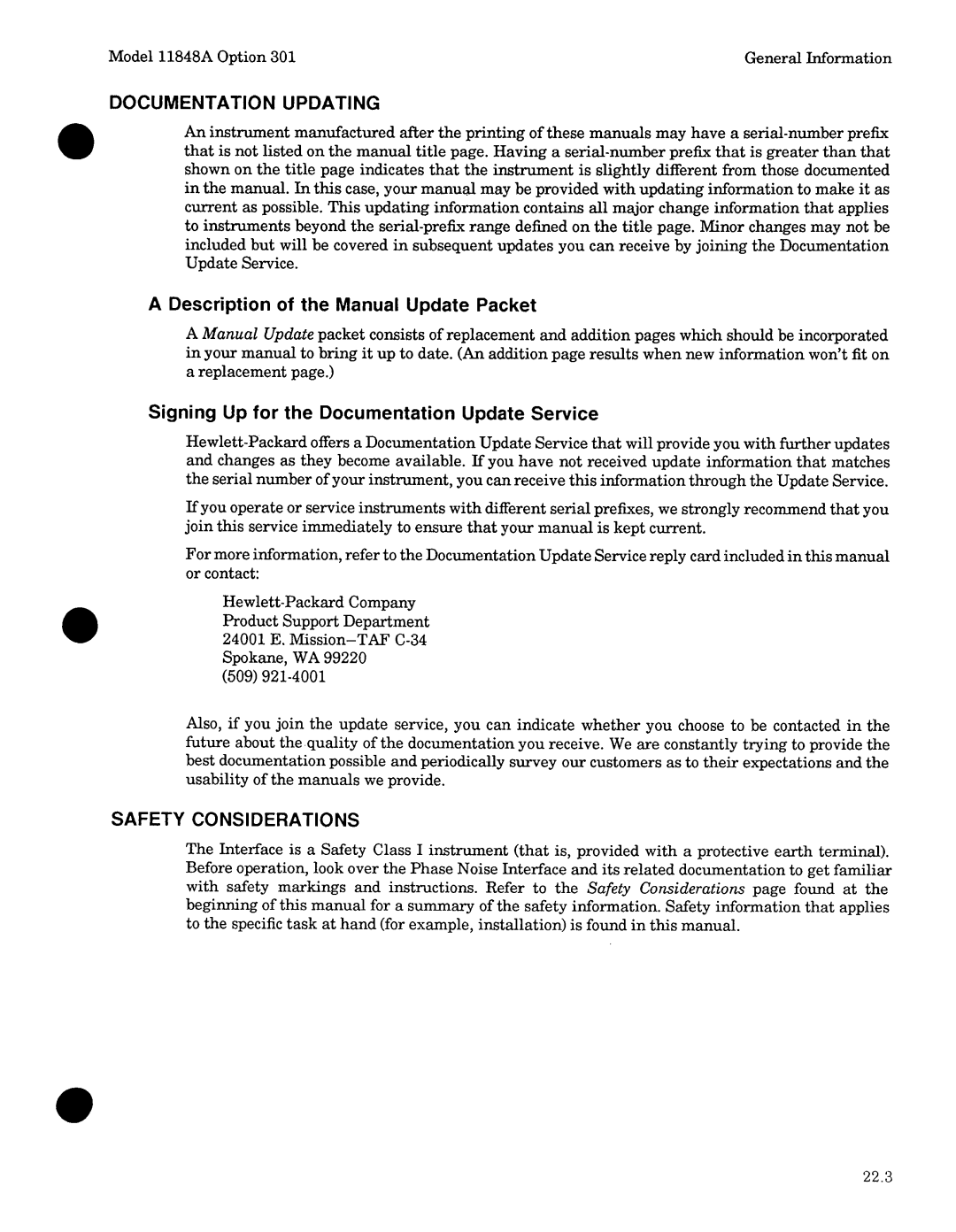 Agilent Technologies 11848-90004 service manual 