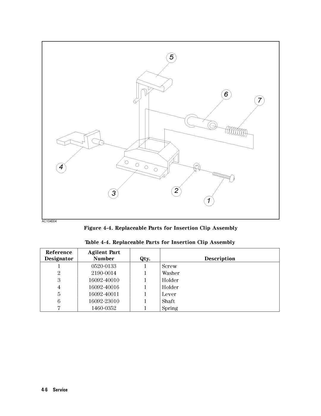 Agilent Technologies 16192a service manual 